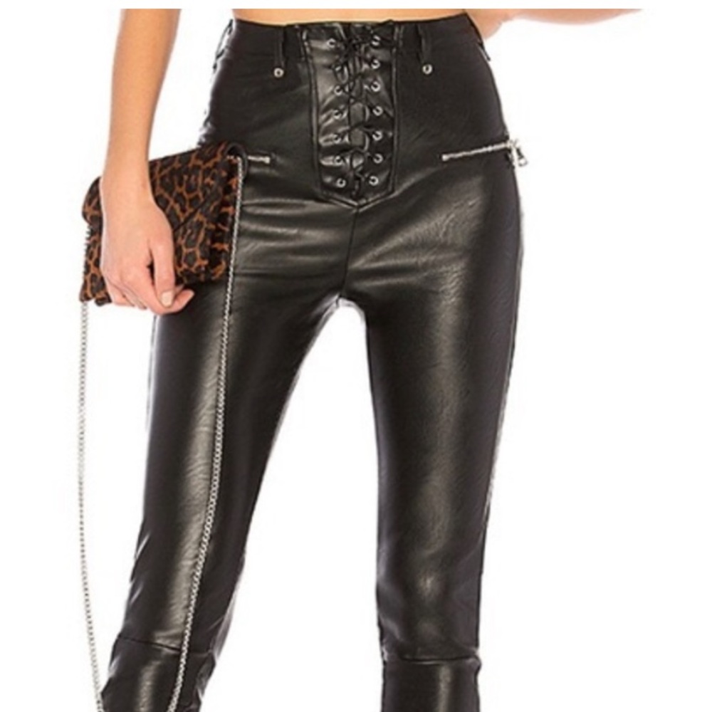 I.AM.GIA black leather pants